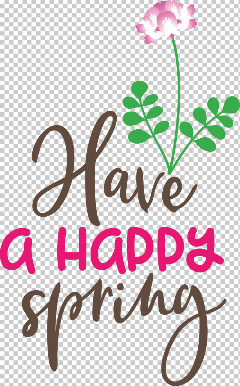 Spring Have A Happy Spring PNG, Clipart, Annual Plant, Branch, Bryophyte, Floral Design, Flower Free PNG Download