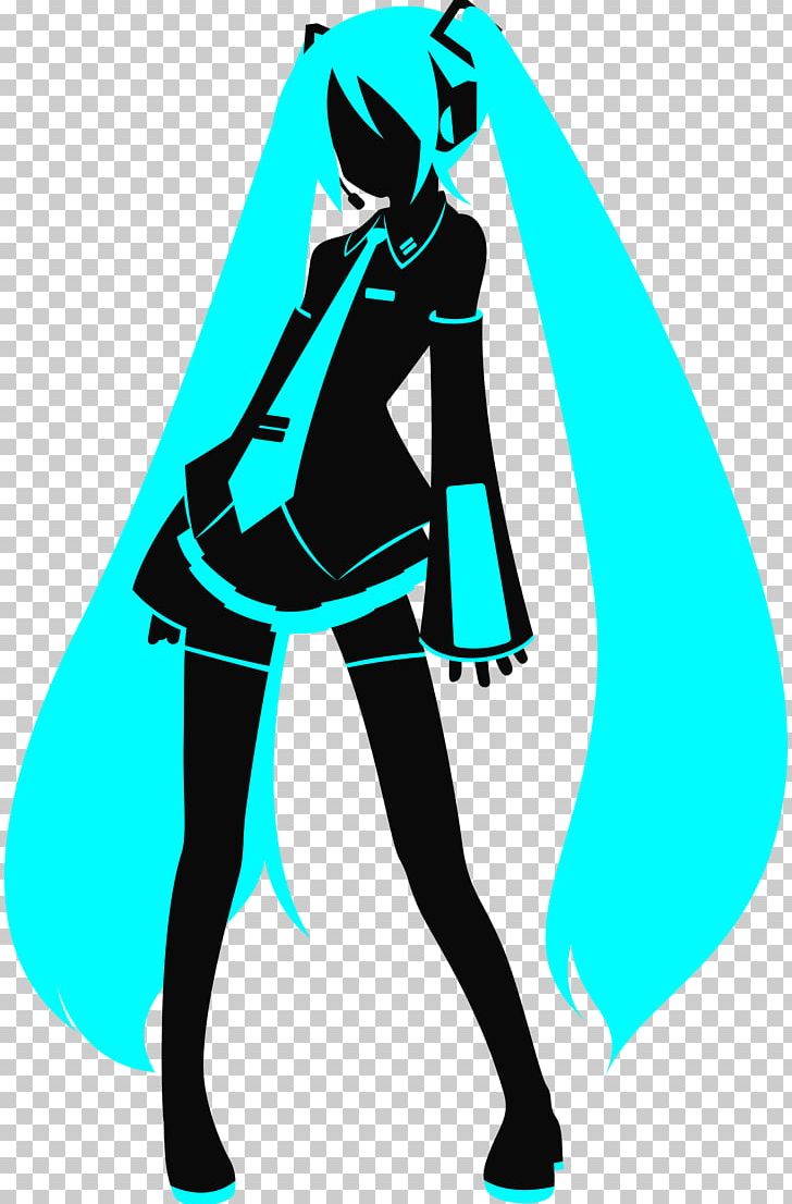 Hatsune Miku Silhouette Vocaloid Mobile Phones Art PNG, Clipart, Anime, Area, Art, Artwork, Black And White Free PNG Download
