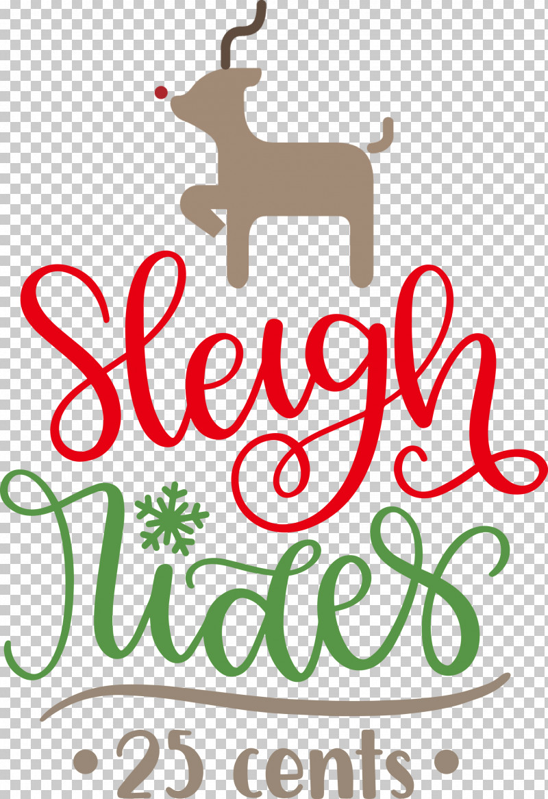 Sleigh Rides Deer Reindeer PNG, Clipart, Christmas, Christmas Day, Christmas Decoration, Deer, Line Free PNG Download