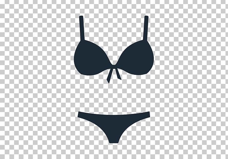 Bikini Swimsuit Computer Icons Bra PNG, Clipart, Art, Bikini, Black, Black And White, Bow Tie Free PNG Download