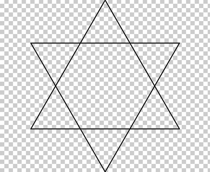 Hexagram Star Of David Star Polygon Equilateral Triangle PNG, Clipart, Angle, Area, Black, Black And White, Circle Free PNG Download