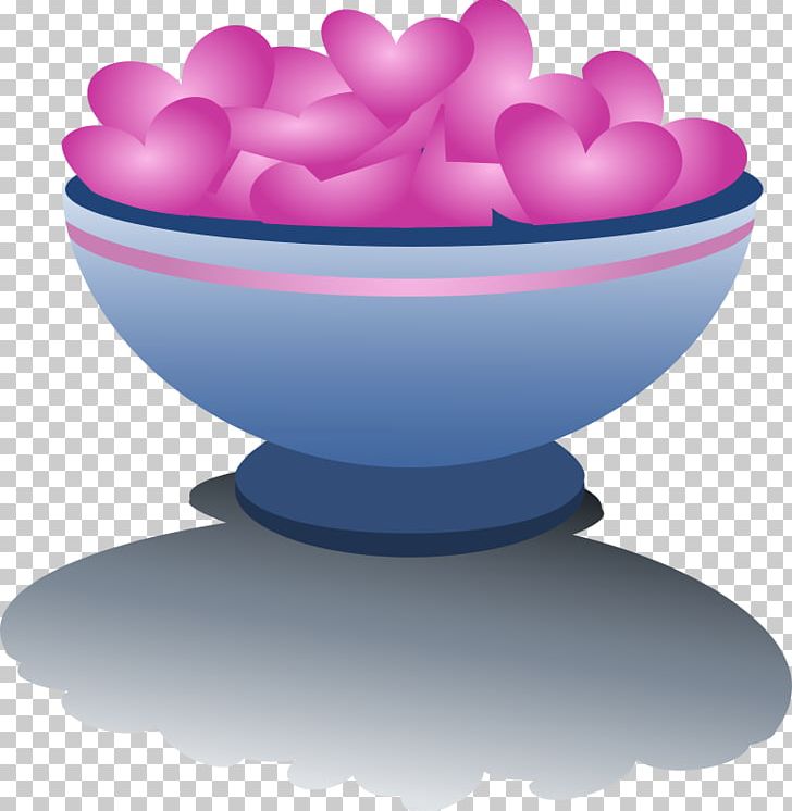 Valentine's Day Bowl Heart PNG, Clipart, Bowl, Candy, Heart, Love, Purple Free PNG Download