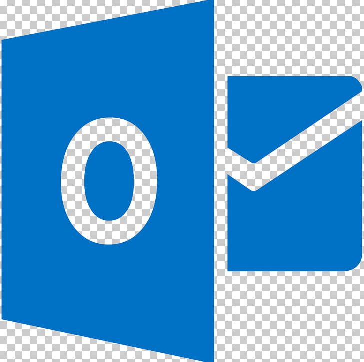 Microsoft Outlook Outlook.com Microsoft Office 365 Email PNG, Clipart, Angle, Area, Blue, Brand, Contact List Free PNG Download