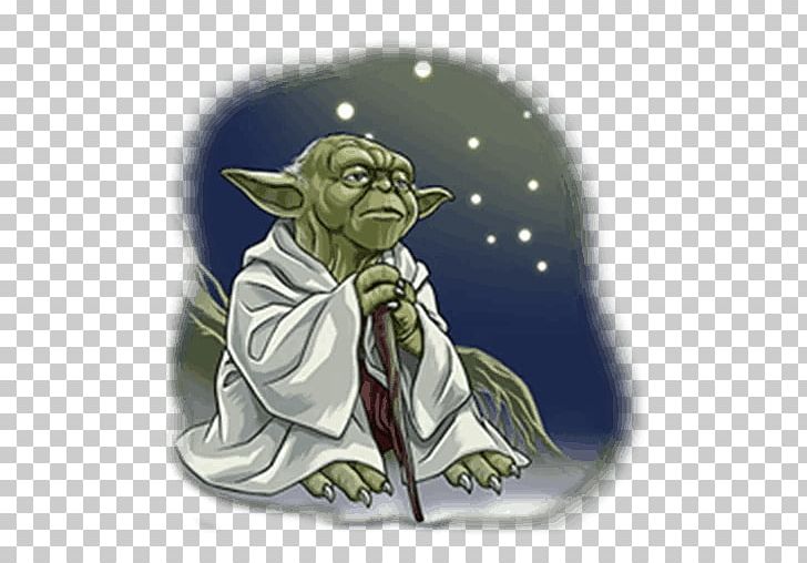Sticker Yoda Cartoon Telegram Illustration PNG, Clipart, Cartoon, Com, Fictional Character, Film, Inn Free PNG Download