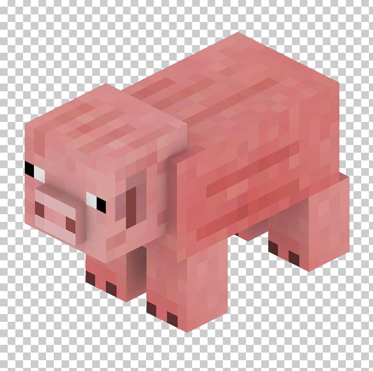 Minecraft Pig Mob Video Game PNG, Clipart, Angle, Animals, Clip Art, Electronic Component, Game Free PNG Download