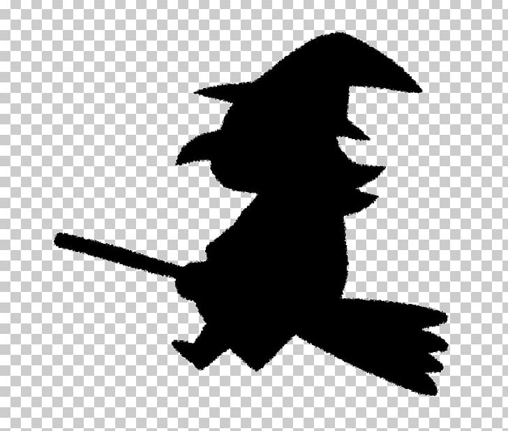 Silhouette Halloween Witch PNG, Clipart, 31 October, Animals, Beak, Bird, Black Free PNG Download