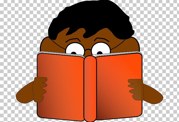 student studying books clipart