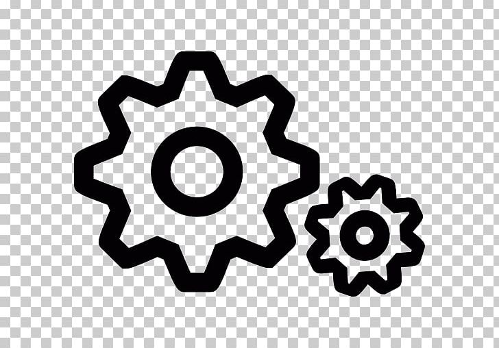 Computer Icons PNG, Clipart, Area, Black And White, Brand, Circle, Cog Free PNG Download