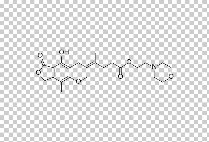 Mycophenolic Acid Mycophenolate Mofetil Inosine IMP Dehydrogenase Immunosuppression PNG, Clipart, Angle, Area, Atopic Dermatitis, Auto Part, Chemical Substance Free PNG Download