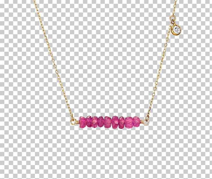 Necklace Gemstone Bead Magenta Body Jewellery PNG, Clipart, Bead, Body Jewellery, Body Jewelry, Chain, Fashion Free PNG Download