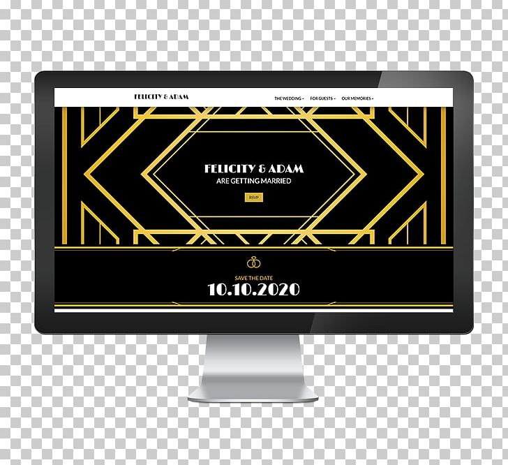 Personal Wedding Website PNG, Clipart, Brand, Computer Monitors, Display Device, Great Gatsby, Multimedia Free PNG Download