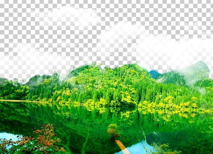 2017 Jiuzhaigou Earthquake Huanglong Waterfall National Park PNG, Clipart, Biome, Computer Wallpaper, Daytime, Ecosystem, Field Free PNG Download
