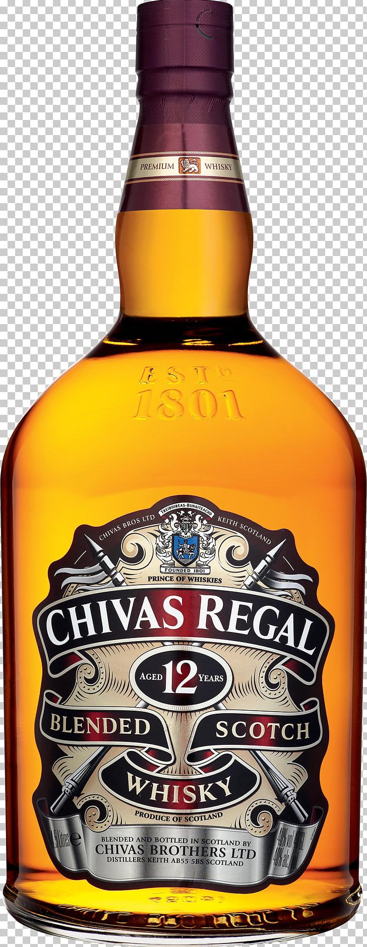 Chivas Regal Scotch Whisky Blended Whiskey Distilled Beverage PNG, Clipart, Alcoholic Beverage, Alcoholic Drink, Blended Whiskey, Bottle, Brennerei Free PNG Download