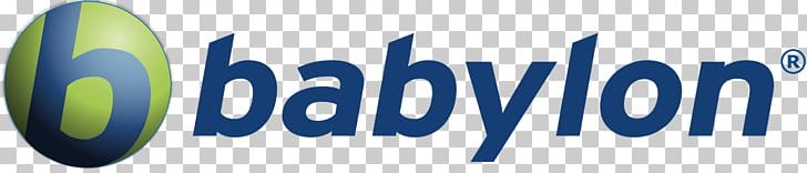 Logo Babylon Computer Software Translation Dictionary PNG, Clipart, Area, Babylon, Banner, Blue, Brand Free PNG Download