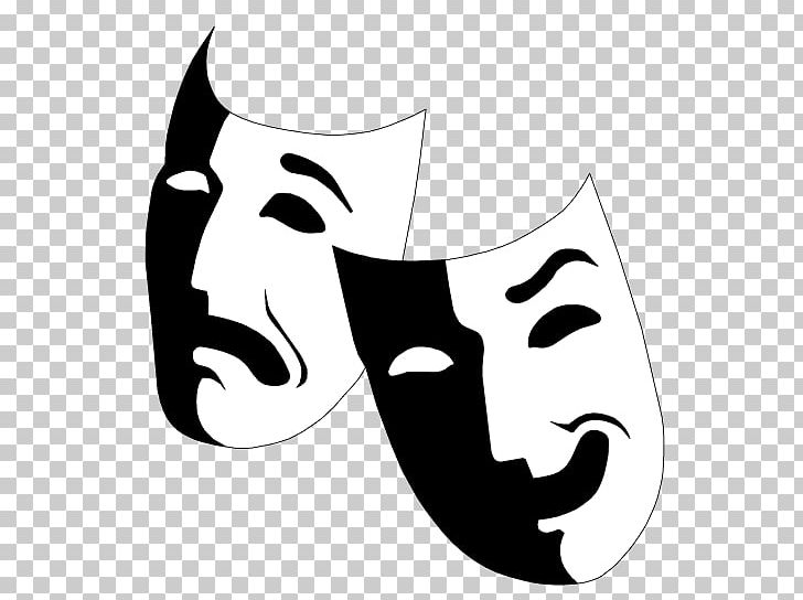 Mask Musical Theatre Drama PNG, Clipart, Acting, Actor, Art, Artwork, Black Free PNG Download