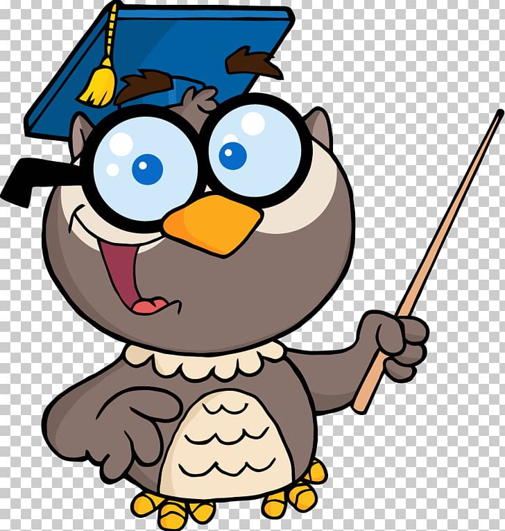 Owl Teacher Education PNG, Clipart, Artwork, Beak, Bird, Blackboard, Cartoon Free PNG Download