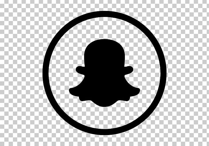 Using Snapchat Logo Social Media Black And White Png Clipart Area Black Black And White Circle