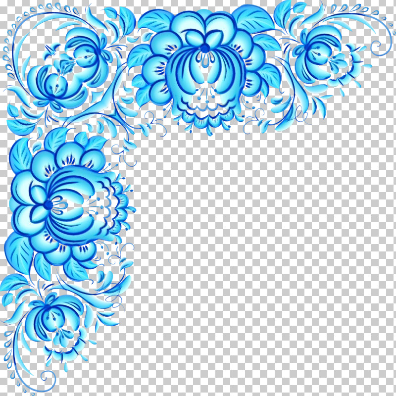 Picture Frame PNG, Clipart, Borders And Frames, Flower, Gzhel, Paint, Picture Frame Free PNG Download