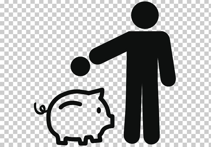 Computer Icons Piggy Bank Pictogram PNG, Clipart, Black, Black And White, Brand, Car Insurance, Communication Free PNG Download