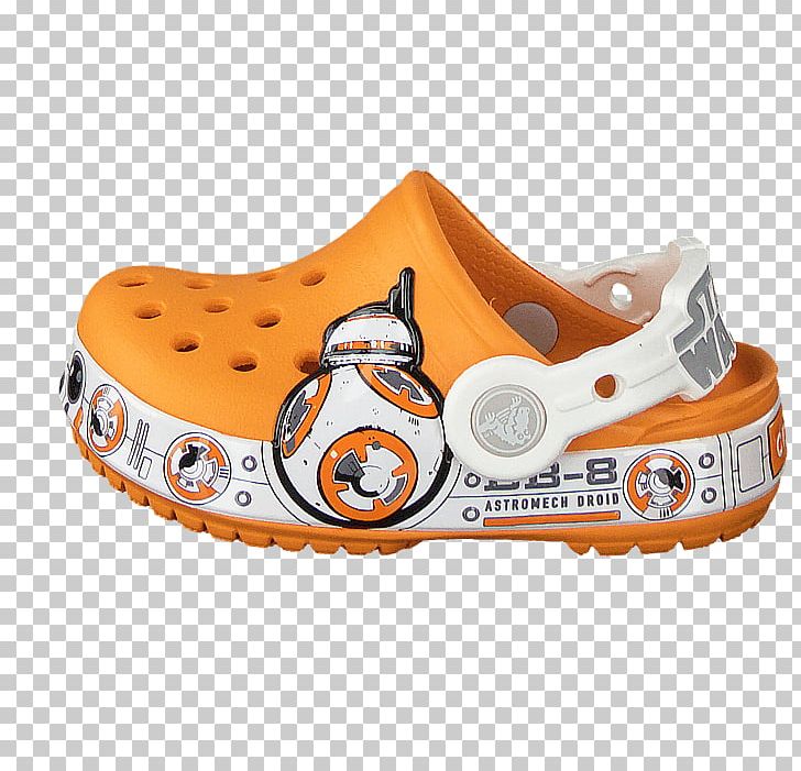 Shoe Slipper Sandal Kids Crocband Star Wars BB8 Clogs Orange Crocs CB Star Wars Hero Clog PNG, Clipart, Clog, Crocs, Fashion, Footwear, Orange Free PNG Download