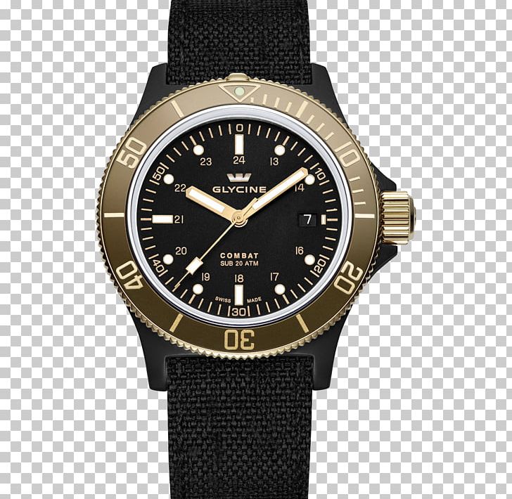 Glycine Watch Automatic Watch Diving Watch Movement PNG, Clipart, Automatic Watch, Brand, Diving Watch, Glycine Watch, Golden Arabic Numerals Free PNG Download