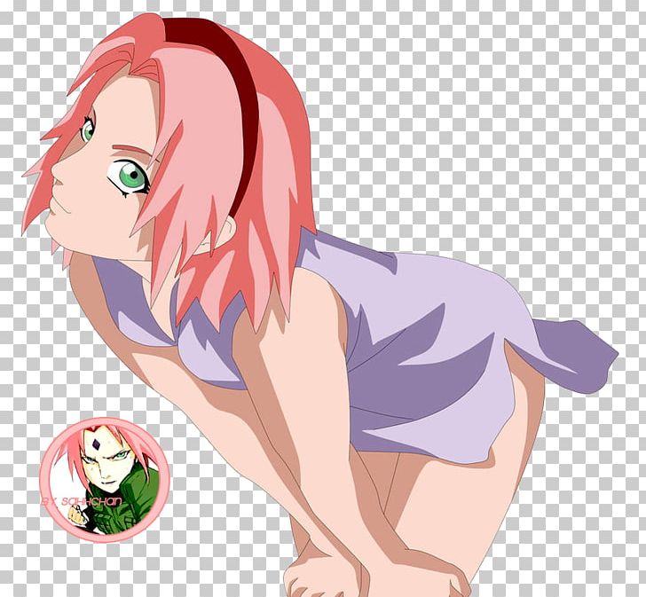 Sakura Haruno Cherry Blossom Naruto Ino Yamanaka PNG, Clipart, Anime, Arm, Brown Hair, Cartoon, Character Free PNG Download