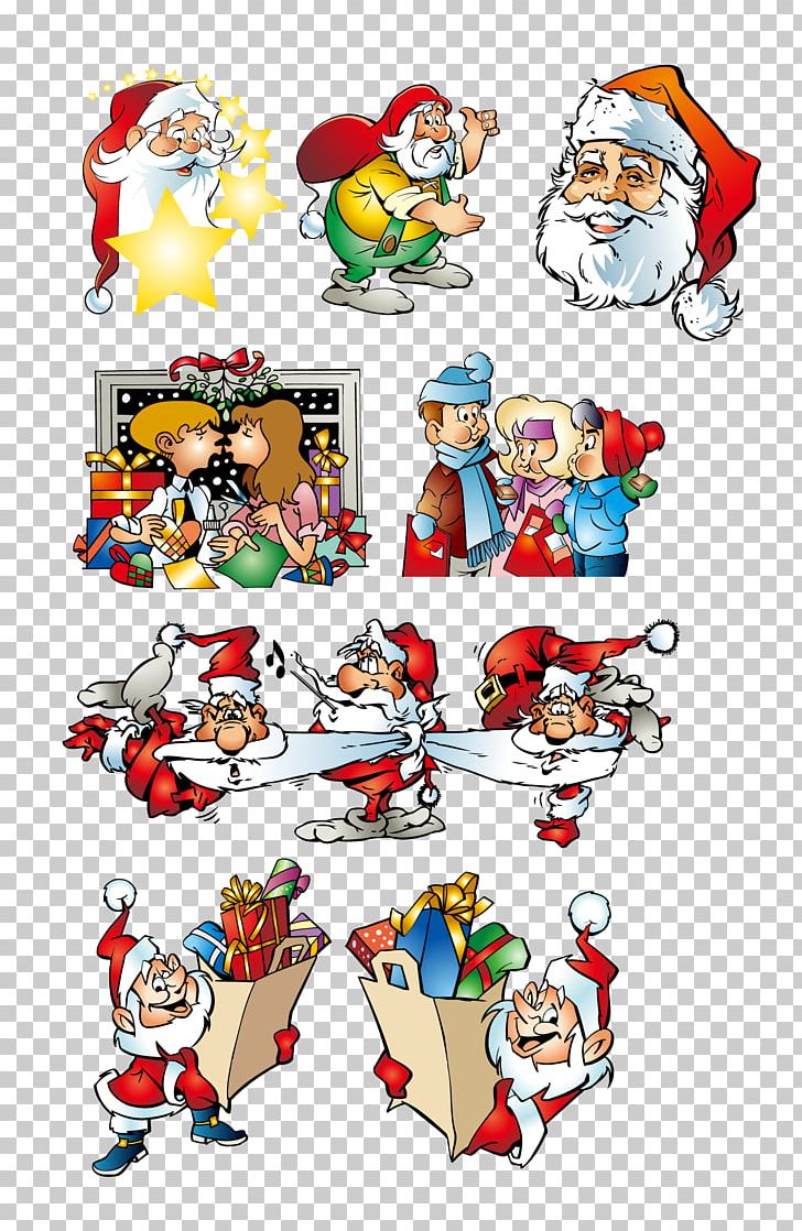 Santa Claus Christmas PNG, Clipart, Area, Art, Artwork, Cartoon, Cartoon Santa Claus Free PNG Download