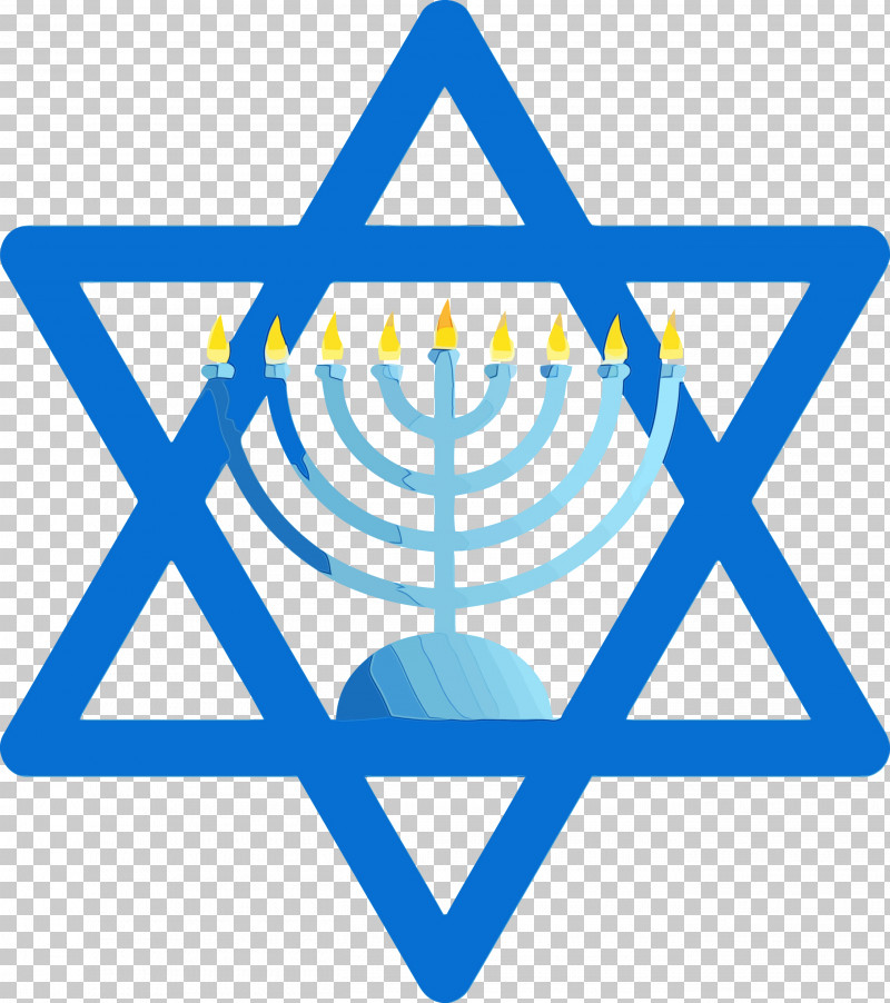 Line Symbol Electric Blue Triangle Logo PNG, Clipart, Electric Blue, Hanukkah, Hanukkah Star, Happy Hanukkah, Line Free PNG Download