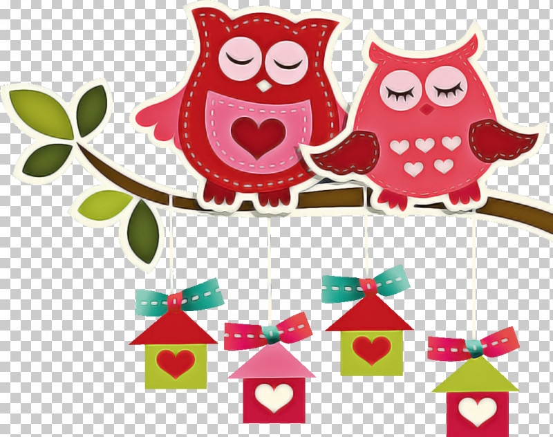 Owl Pink Branch Bird Of Prey Bird PNG, Clipart, Bird, Bird Of Prey, Branch, Owl, Pink Free PNG Download