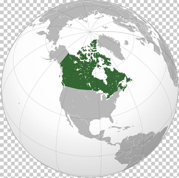 Canada United States Globe British North America Orthographic Projection PNG, Clipart, Americas, Ball, British North America, Canada, Earth Free PNG Download