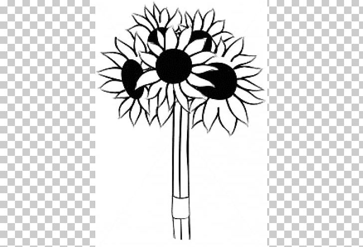 Floral Design Sunflower M Floral Design PNG, Clipart, Art, Black, Black And White, Bouquet, Cut Flowers Free PNG Download