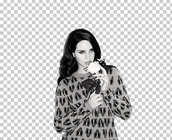 lana del rey transparent black and white