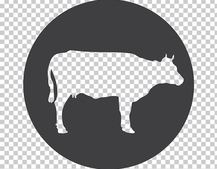 Beef Cattle Taurine Cattle Beefsteak PNG, Clipart, Beef, Beef Cattle, Beefsteak, Black, Black And White Free PNG Download