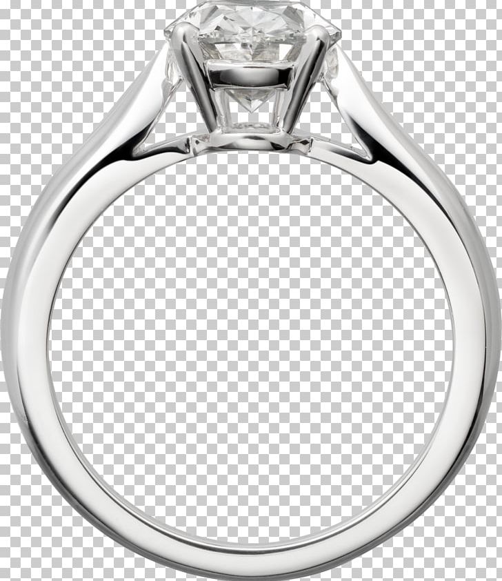 Engagement Ring Diamond Solitaire Wedding Ring PNG, Clipart, Bezel, Body Jewelry, Carat, Cartier, Colored Gold Free PNG Download