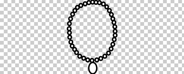 Necklace Pendant Pearl PNG, Clipart, Area, Black, Black And White, Black Necklace Cliparts, Body Jewelry Free PNG Download