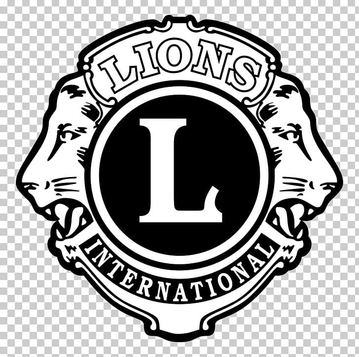 Lions Clubs International Graphics Logo Association PNG, Clipart, Area, Association, Black And White, Brand, Circle Free PNG Download