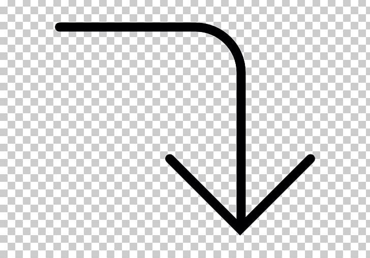 Arrow Computer Icons Curve Line PNG, Clipart, Angle, Arrow, Black, Black And White, Body Jewelry Free PNG Download