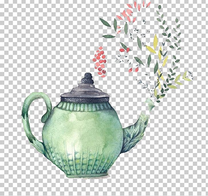 Teapot Watercolor Painting Bridal Shower Teacup PNG, Clipart, Art, Ceramic, Creamer, Cup, Dark Free PNG Download