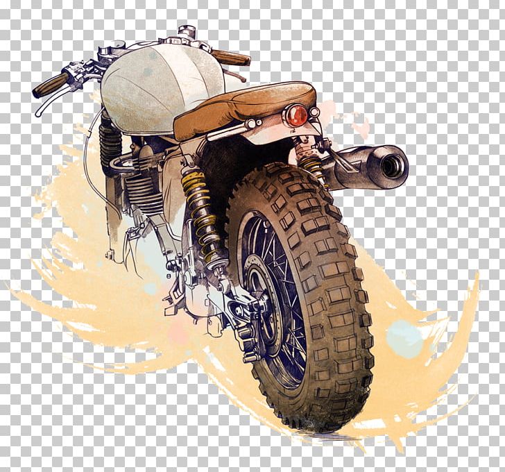 Triumph Motorcycles Ltd Amazing Motorbikes BMW Cafxe9 Racer PNG, Clipart, Automotive Tire, Behance, Custom Motorcycle, Fig, Hand Drawn Free PNG Download