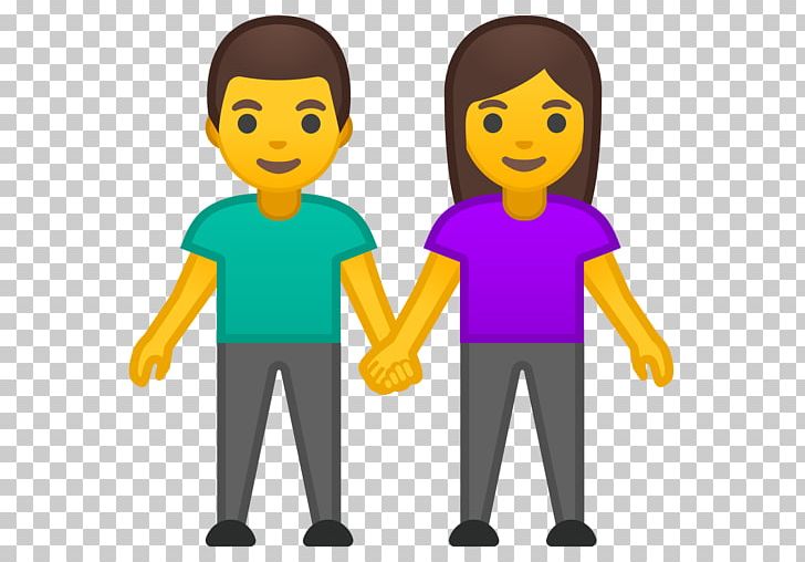 Emojipedia Noto Fonts Holding Hands PNG, Clipart, Boy, Cartoon, Child, Communication, Computer Icons Free PNG Download