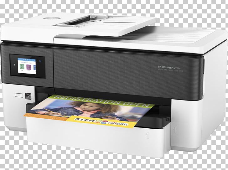 Hewlett-Packard Multi-function Printer HP Officejet Pro 7720 Inkjet Printing PNG, Clipart, 18 A, Brands, Dots Per Inch, Electronic Device, Fax Free PNG Download