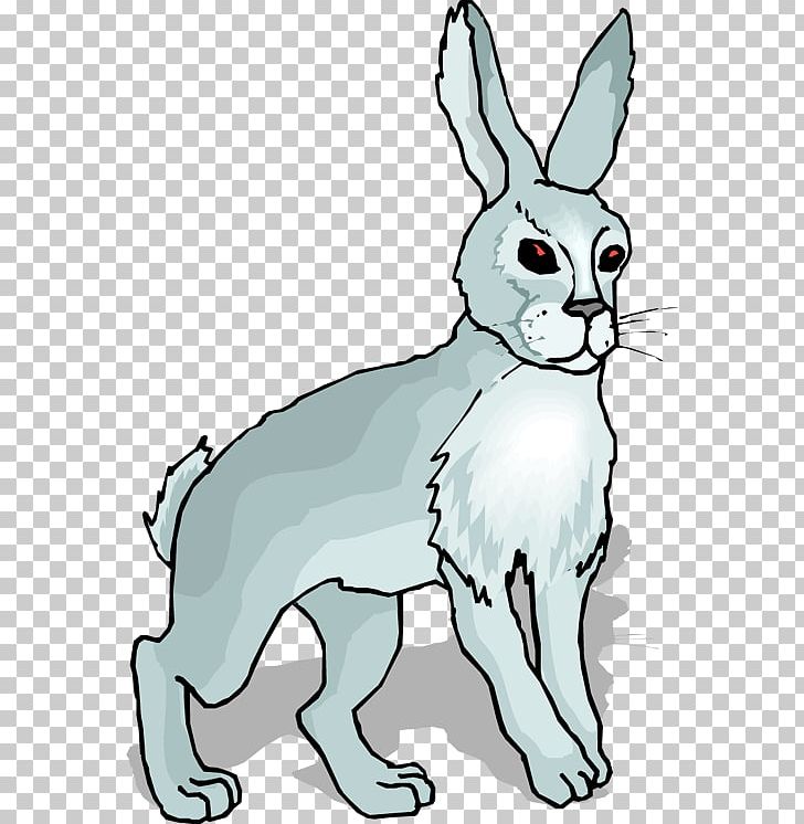 Easter Bunny Hare Holland Lop Domestic Rabbit PNG, Clipart, Animal, Animal Figure, Animals, Artwork, Black And White Free PNG Download