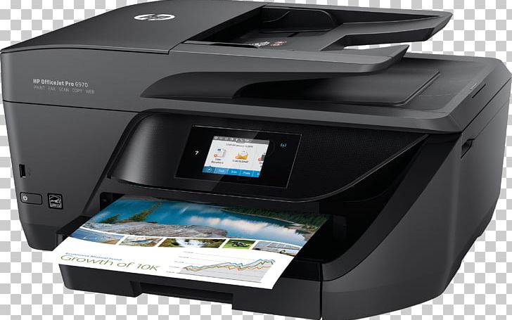 Hewlett-Packard HP Officejet Pro 6970 Multi-function Printer Inkjet Printing PNG, Clipart, 7 K, Brands, Cok, Duplex Printing, Electronic Device Free PNG Download