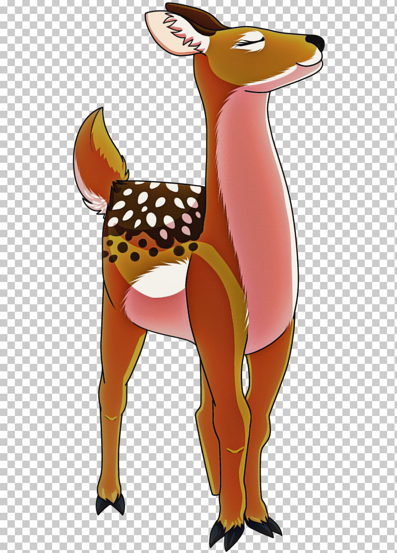 Cartoon Deer Animal Figure Fawn Wildlife PNG, Clipart, Animal Figure, Cartoon, Deer, Fawn, Tail Free PNG Download
