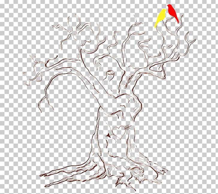 Tree Drawing Branch PNG, Clipart, Arm, Art, Artwork, Black And White, Branch Free PNG Download