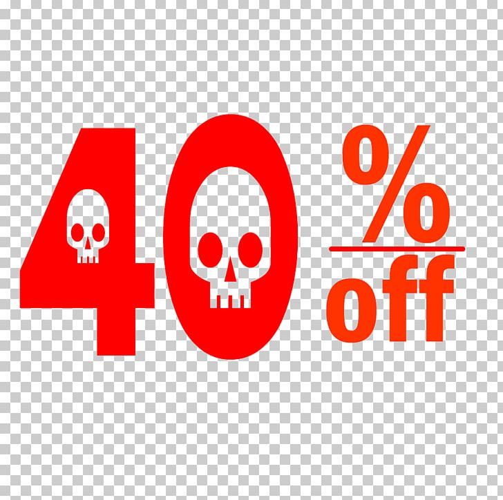 Halloween 40% Discount Tag. PNG, Clipart, Area, Brand, Line, Logo, Others Free PNG Download