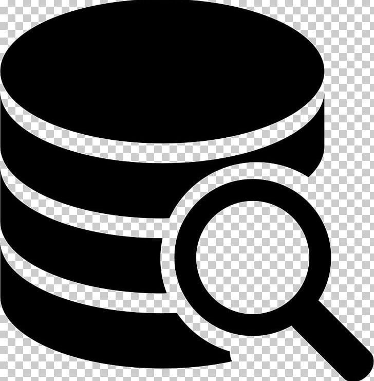 Database Search Engine Computer Icons PNG, Clipart, Black And White, Circle, Computer Software, Data, Database Free PNG Download