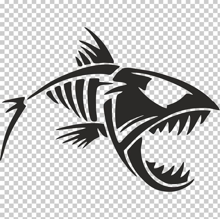 Decal Sticker Fishing Baits & Lures PNG, Clipart, Automotive Design, Black, Black And White, Bone, Car Free PNG Download