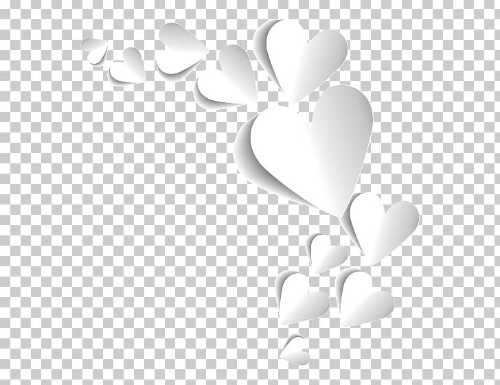 Heart Valentine's Day Tanabata White PNG, Clipart, Black And White, Chemical Element, Computer Wallpaper, Download, Encapsulated Postscript Free PNG Download