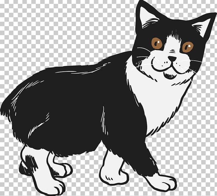 Siamese Cat Manx Cat Bengal Cat American Bobtail European Shorthair PNG, Clipart, Animal, Animals, Black And White, Black White, Carnivoran Free PNG Download